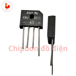 Cầu diode KBU1010 10A 1000V chỉnh lưu