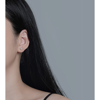 Khuyên tai tròn LAMY Elegant Earrings Silver 3025 - Khuyên tai bạc cao cấp