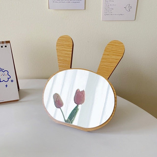 Gương trang điểm để bàn trang điểm mini, thiết kế nhỏ gọn DQ HOME