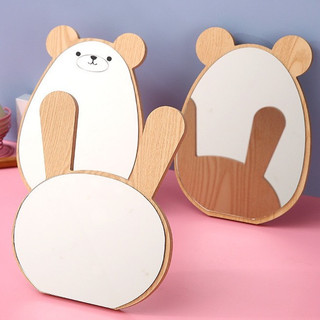Gương trang điểm để bàn trang điểm mini, thiết kế nhỏ gọn DQ HOME