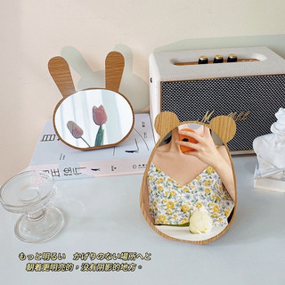 Gương trang điểm để bàn trang điểm mini, thiết kế nhỏ gọn DQ HOME