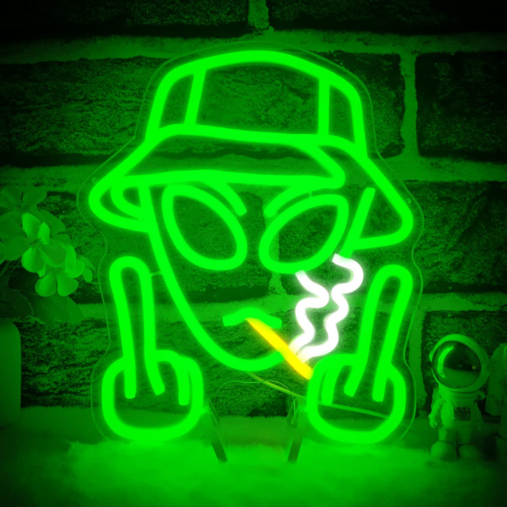 Đèn LED Neon Alien - Đèn Led Trang Trí  Người Ngoài Hành Tinh