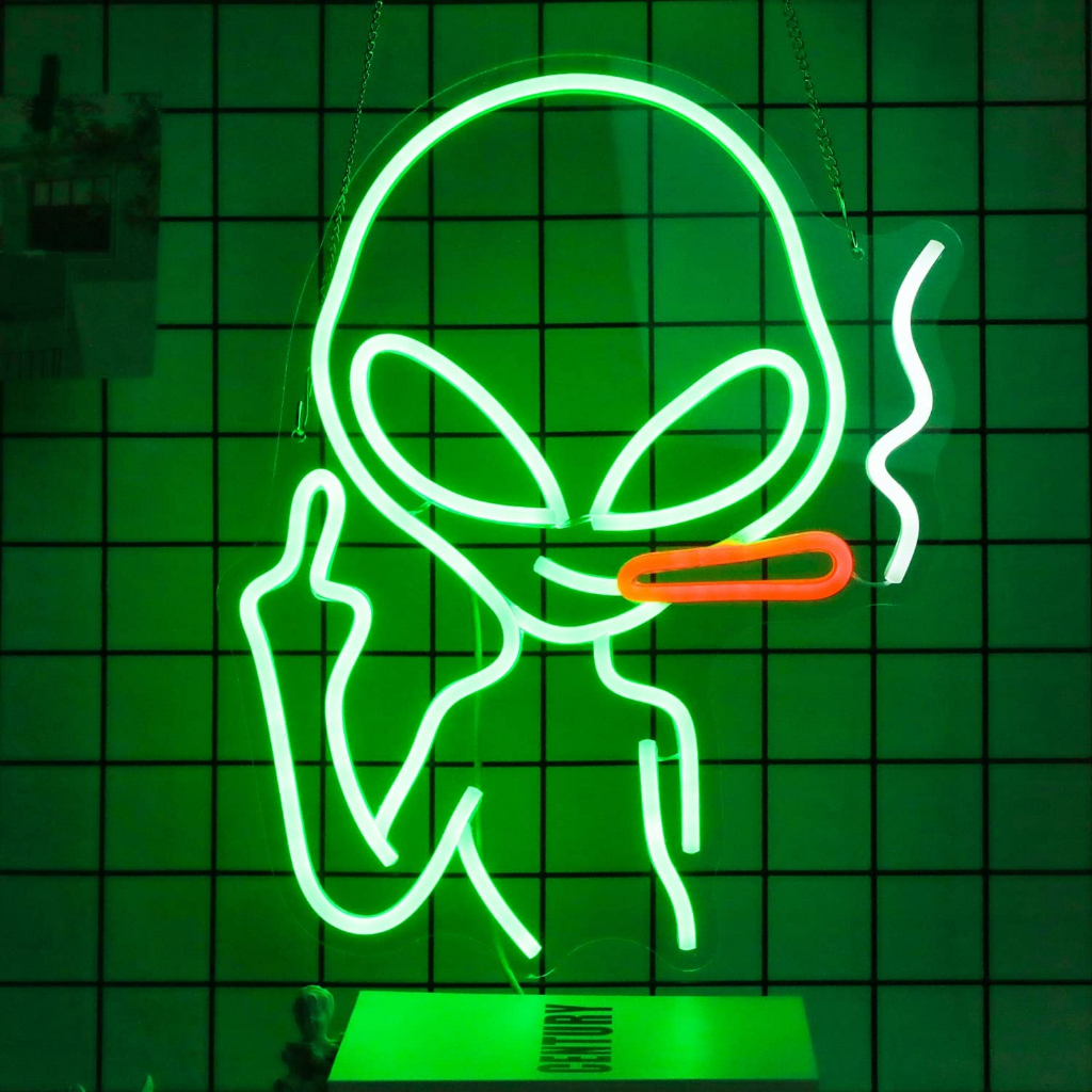 Đèn LED Neon Alien - Đèn Led Trang Trí  Người Ngoài Hành Tinh
