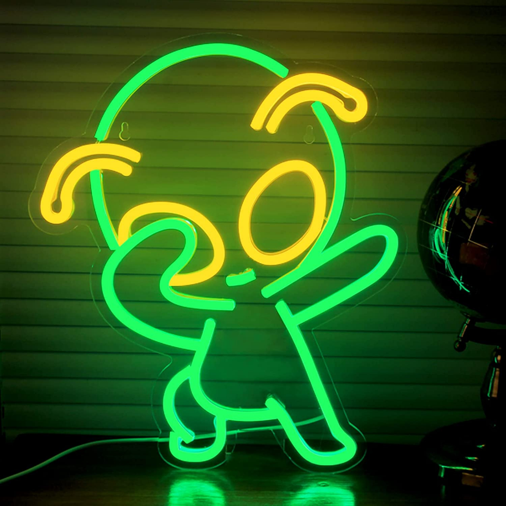 Đèn LED Neon Alien - Đèn Led Trang Trí  Người Ngoài Hành Tinh