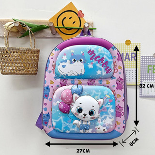 Balo Cho Bé đi học mẫu giáo Mầm Non Đủ Hình Cho Bé Trai-Bé Gái Phương Kid - B12