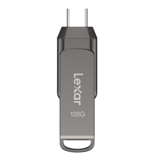 USB 3.1 32GB/ 64GB/ 128GB/ 256GB Lexar Dual Drive D400 Type-C/ Type-A, tốc độ 130Mb/s, tương thích PC/ MAC/ Android