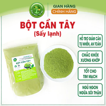 Bột cần tây nguyên sấy lạnh nguyên chất 100%, giảm cân, tốt cho tim mạch, detox cơ thể, giải độc, ngủ ngon, nhuận tràng