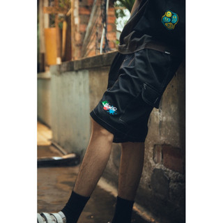 Quần Short Túi Hộp Unisex PAINT SPLATTER VIGER