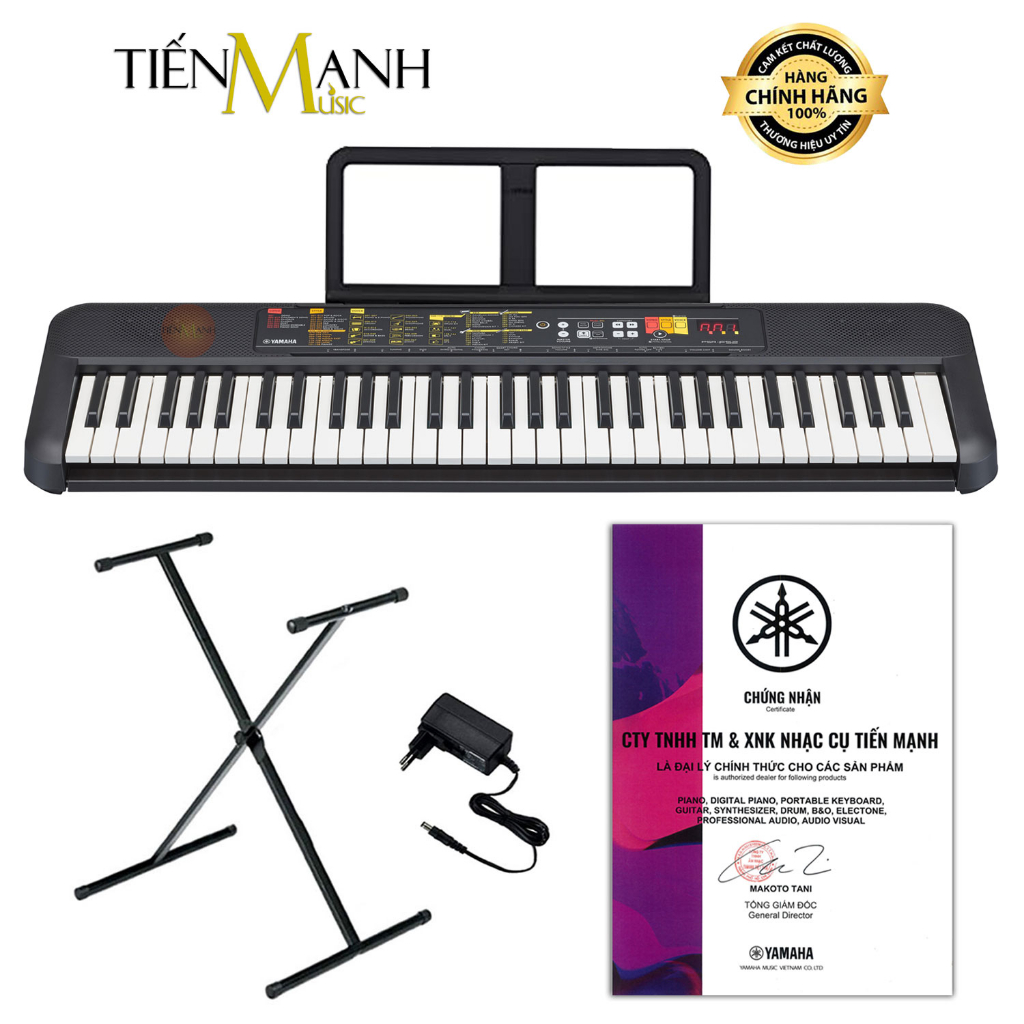 [Chính Hãng] Bộ Đàn Organ Yamaha PSR-F52 - Đàn, Chân, Bao, Nguồn ...