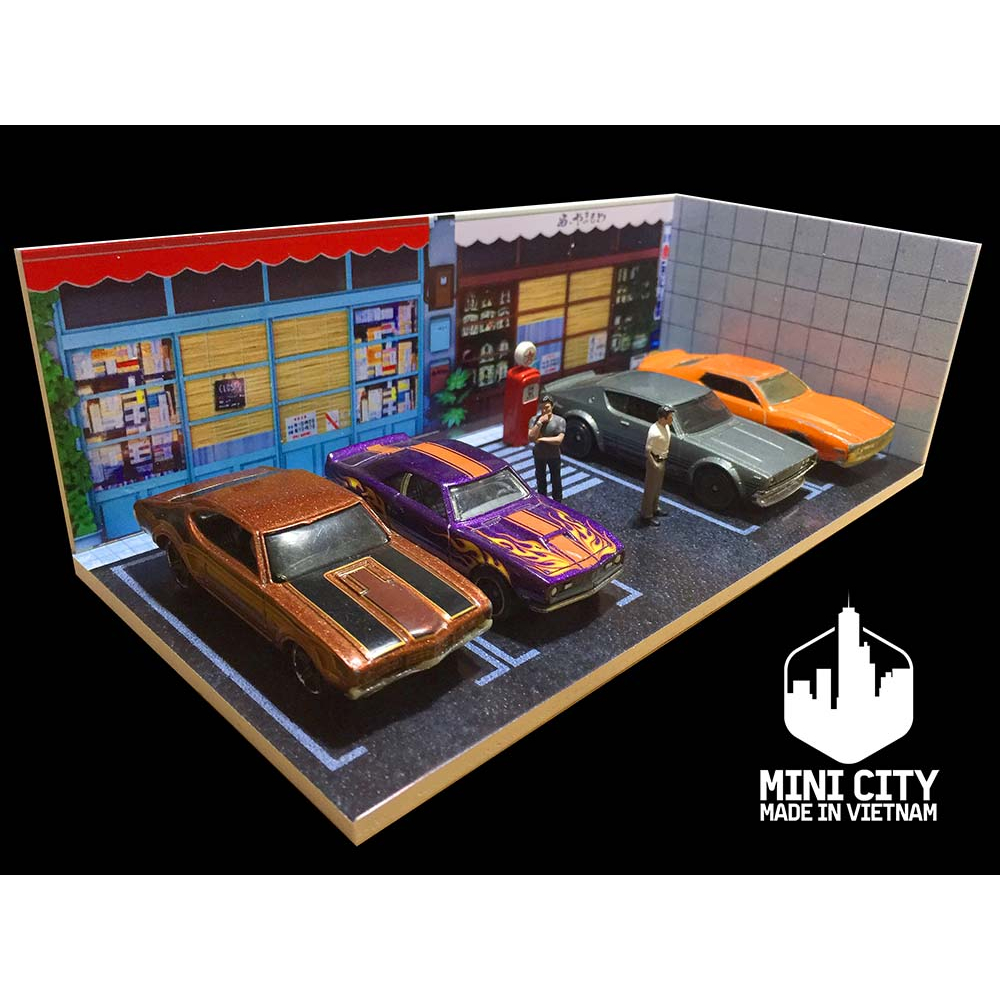 Bãi đậu xe Nhật Bản 1/64