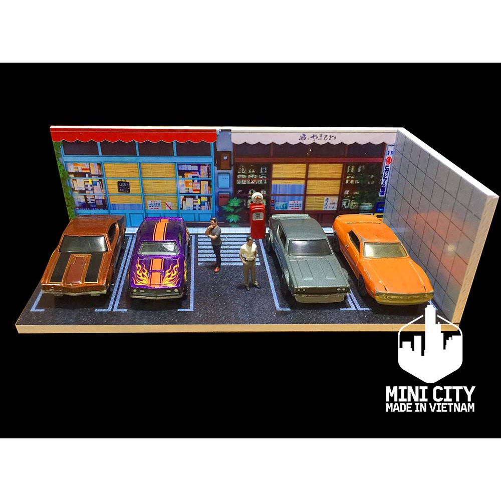 Bãi đậu xe Nhật Bản 1/64