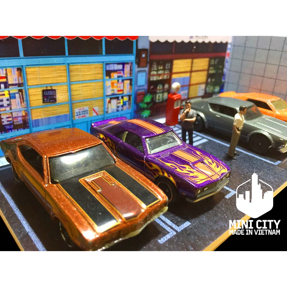 Bãi đậu xe Nhật Bản 1/64