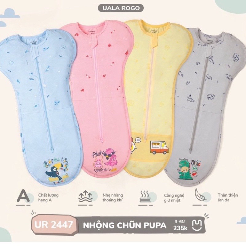Nhộng chũn pupa uala rogo siêu mềm mịn Uala Rogo Ur 2447 | Shopee Việt Nam