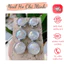 Set bột tráng gương nail 6 màu ngọc trai tone trắng kèm tặng cây chà