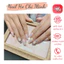 Set bột tráng gương nail 6 màu ngọc trai tone trắng kèm tặng cây chà