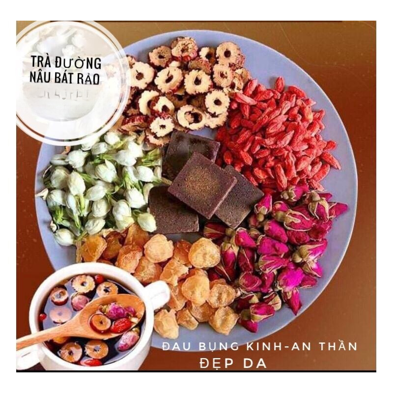 Ảnh Trà đường nâu mix thảo mộc Camifarm bổ huyết, giảm đau bụng kinh, ngủ ngon 3