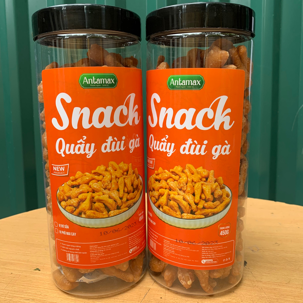 Combo Bất Khả Kháng Cự: Đùi Gà Phô Mai Cay + Đùi Gà Bơ Sữa Khổng Lồ - Đồ Ăn Vặt Bà Tuyết