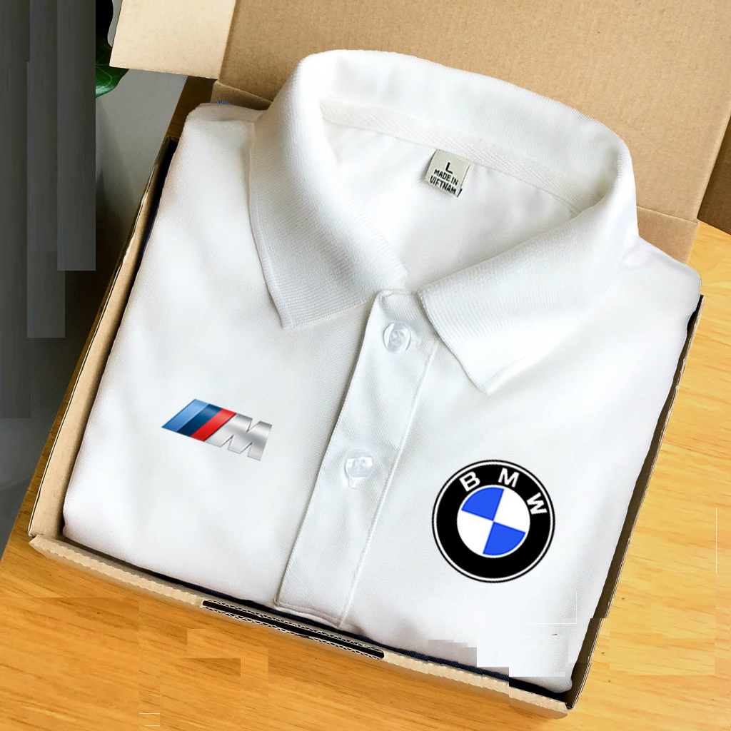 Áo thun polo hãng xe BMW áo phông có cổ bẻ ngắn tay nam nữ cao cấp thời trang thanh lịch chuẩn loại 1 nhà XUZI.