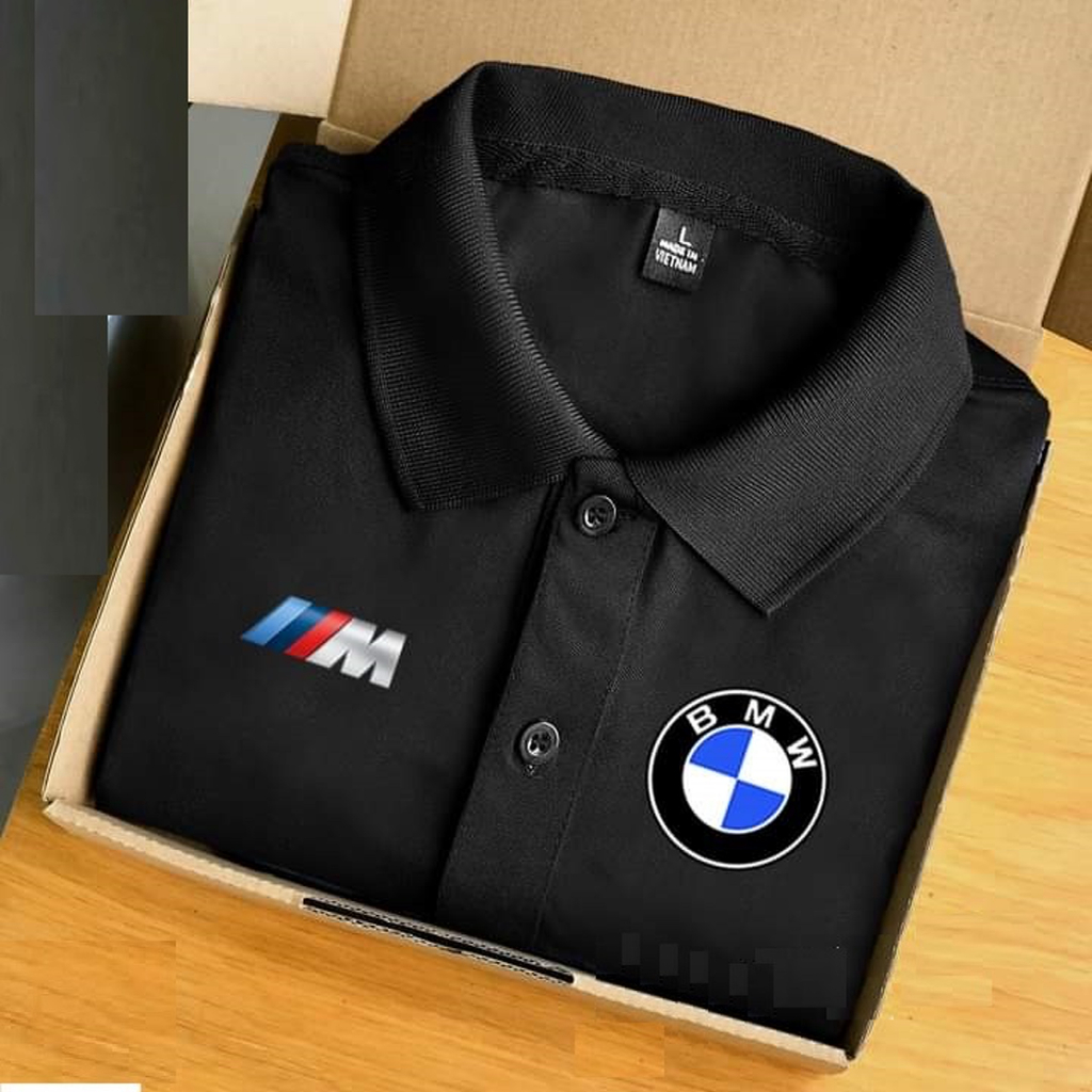 Áo thun polo hãng xe BMW áo phông có cổ bẻ ngắn tay nam nữ cao cấp thời trang thanh lịch chuẩn loại 1 nhà XUZI.