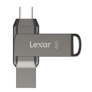USB 3.1 32GB/ 64GB/ 128GB/ 256GB Lexar Dual Drive D400 Type-C/ Type-A, tốc độ 130Mb/s, tương thích PC/ MAC/ Android
