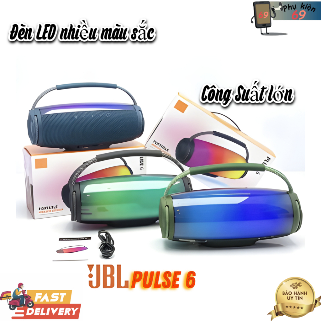 Loa Bluetooth Jbl Pulse Full Led Loa Kh Ng D Y C Ng Su T L N M Thanh