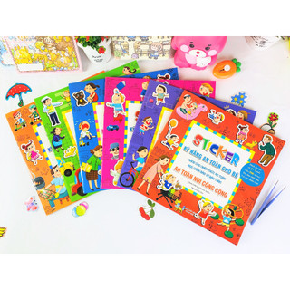 Sách - Sticker Kỹ Năng An Toàn Cho Bé - ndbooks