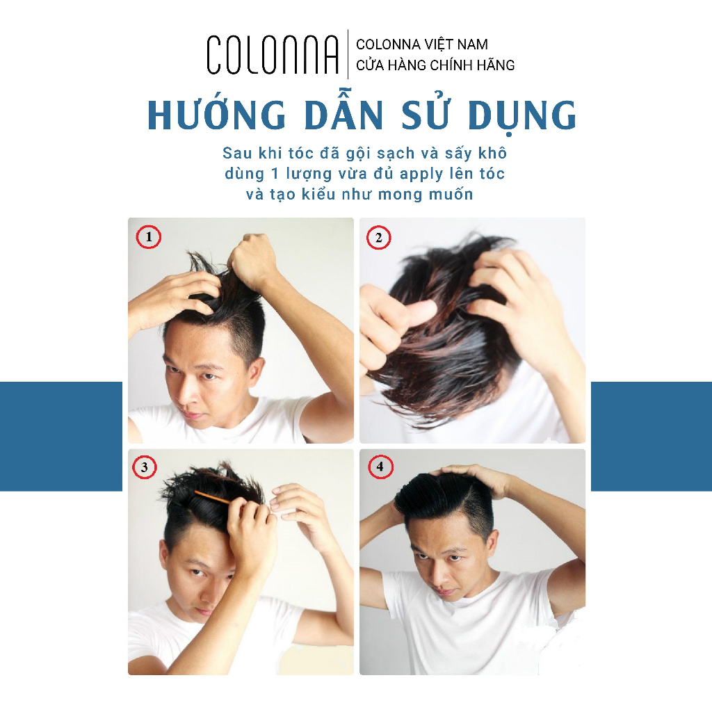 [CHÍNH HÃNG] Sáp Nam Tạo Kiểu chuyên nghiệp Colonna