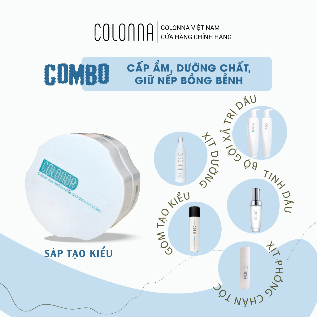 [CHÍNH HÃNG] Sáp Nam Tạo Kiểu chuyên nghiệp Colonna