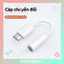 Cáp chuyển đổi sang cổng tai nghe 3.5mm dành cho điện thoại IP / Type-C-SN