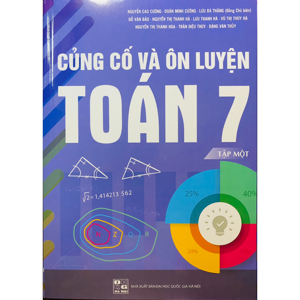 Ảnh Sách - Củng cố và ôn luyện toán 7(tái bản) 1