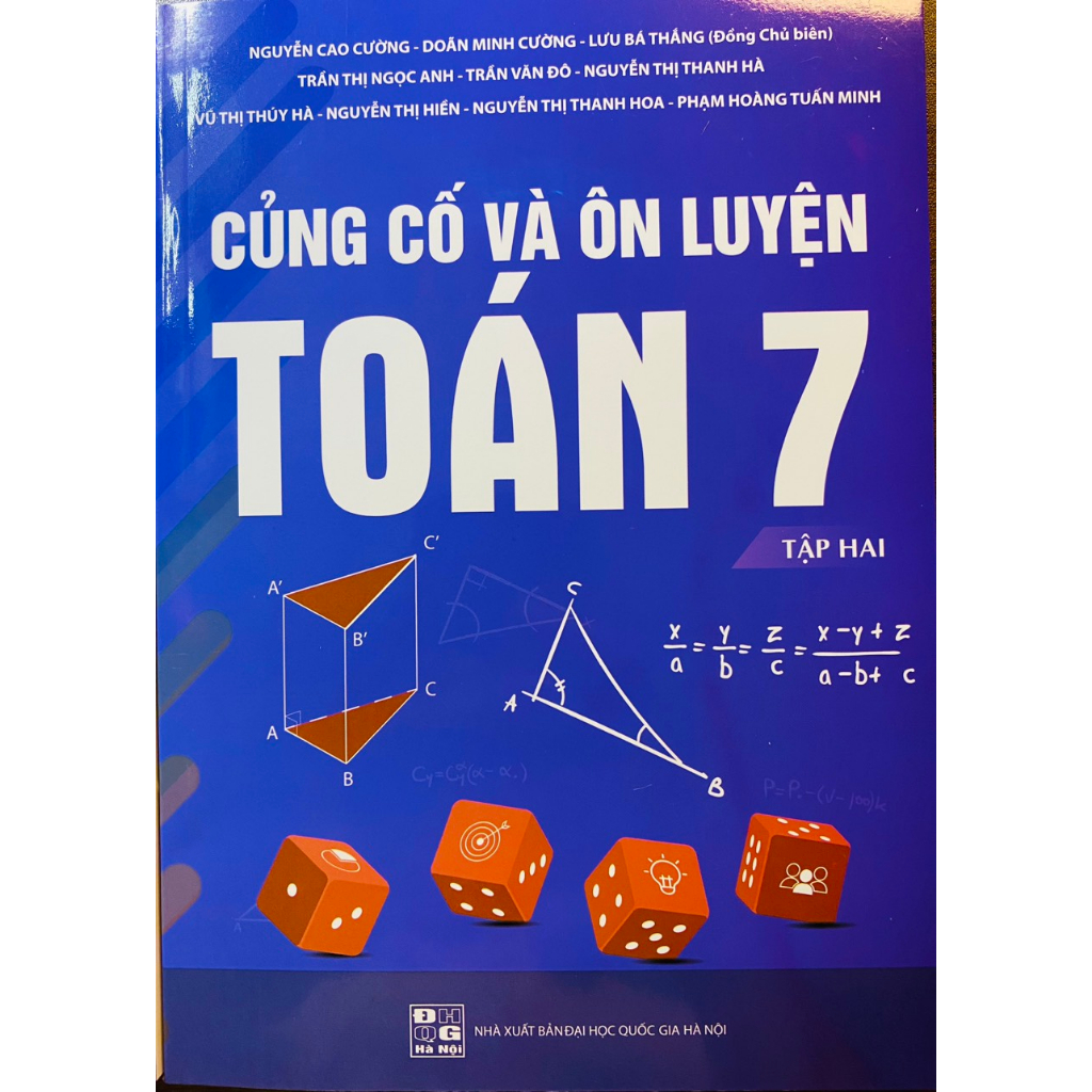 Ảnh Sách - Củng cố và ôn luyện toán 7(tái bản) 2