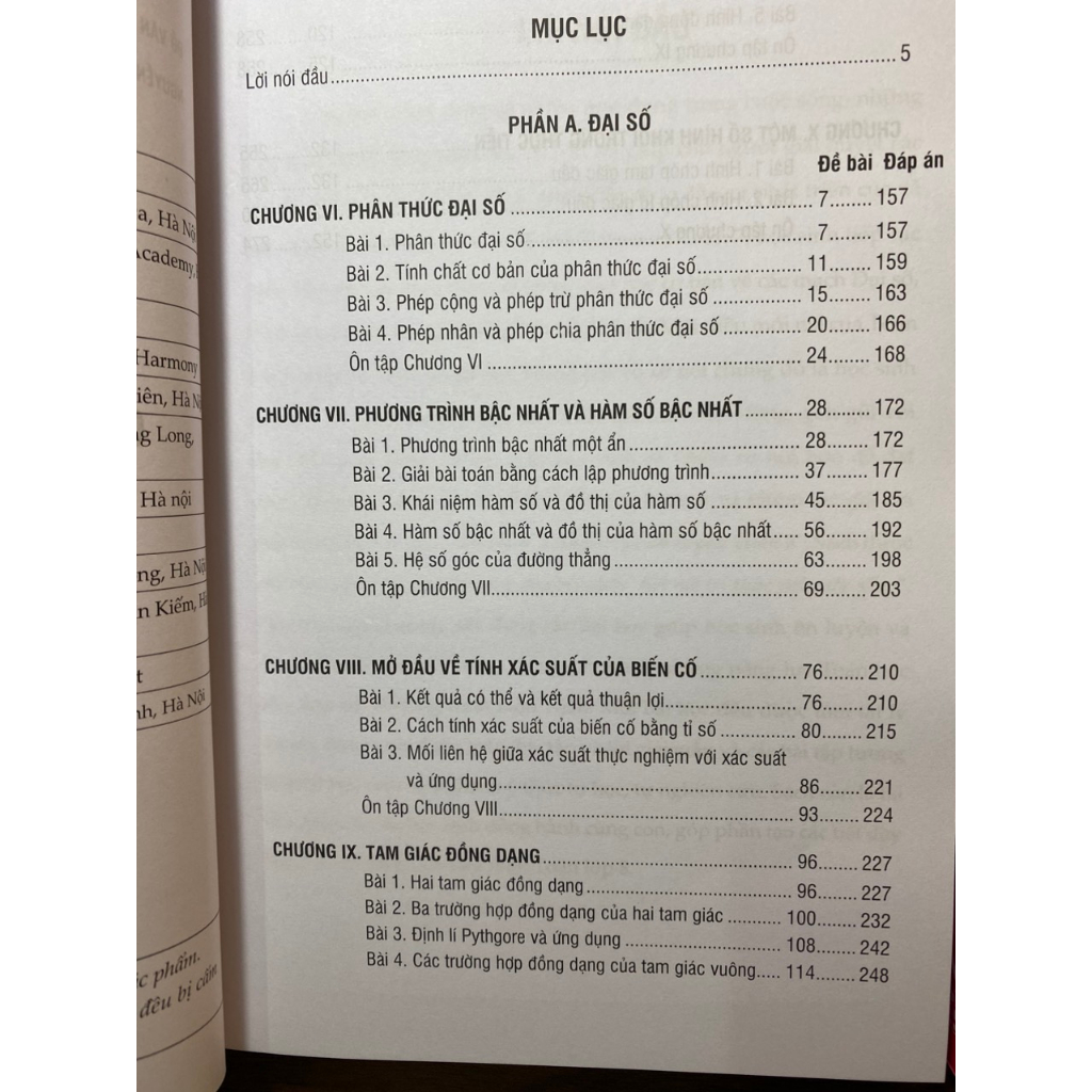 Ảnh Sách - Củng cố và ôn luyện Toán 8 tập 1+2 (chương trình mới) 3