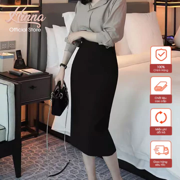 Office Fabric Skirt Sau UMI
