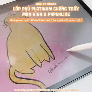 Ngòi bút kim loại Pro Metal thay thế Apple Pencil 1 2, chuyên dùng với paperlike, chống mòn khi viết vẽ by MèoBer
