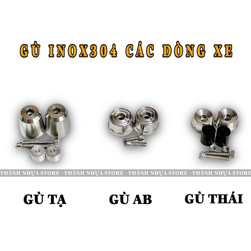 Gù tay lái - Gù inox304, gù tạ sh, gù ab, gù thái (Xem mô tả)