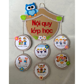 nội quy lớp học mầm non giá tốt Tháng 10, 2024 | Mua ngay | Shopee ...