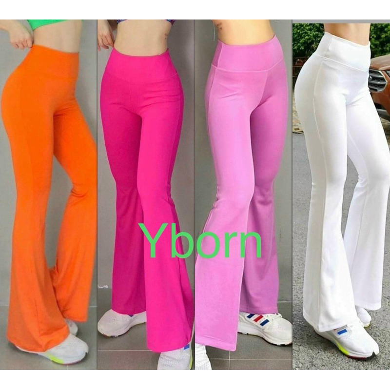 quần dài thể thao ống loe tập yoga gym hàng đẹp , loe yborn chính hãng ...