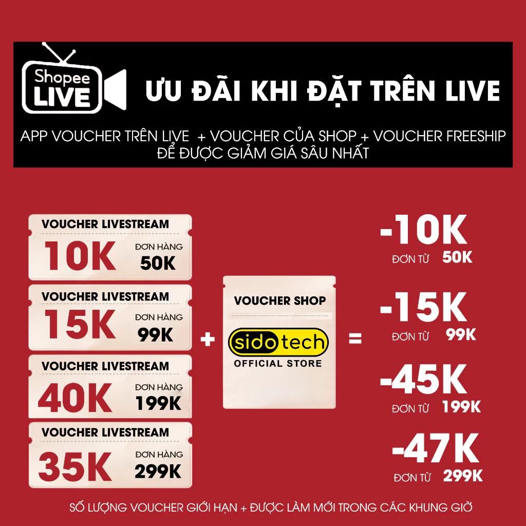 Tai nghe chụp tai Gaming Sidotech Q7 RGB