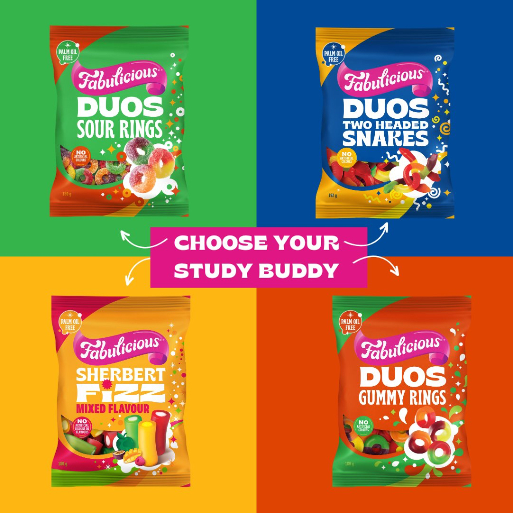 KẸO DẺO TRÁI CÂY RJ’s Fabulicious, Sherbet Fizz & Duos Gummy Rings ...