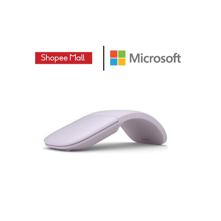 [Mã ELCL7 giảm 7% đơn 300K] Chuột không dây Microsoft Arc Touch Tím Nhạt-Chính hãng