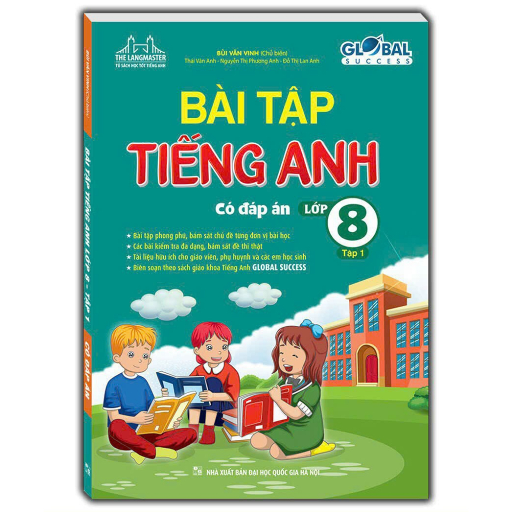 Sách - GLOBAL SUCCESS - Bài Tập Tiếng Anh Lớp 8 Tập 1 (có đáp án ...