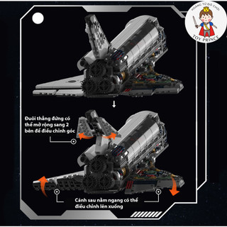 Đồ Chơi Lắp Ráp Mô Hình Tàu Vũ Trụ Phi Hành Gia / Con Thoi Vũ Trụ/ Radar Ngoài Hành Tinh JK8502