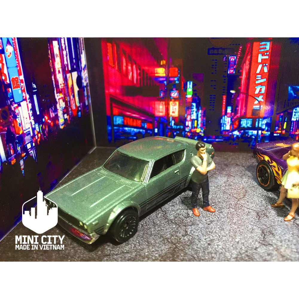 Bãi đậu xe Nhật Bản Đêm 1/64