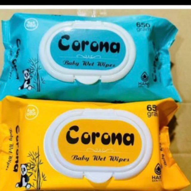 Khăn Giấy Ướt Corona (650gr/120 tờ) - Không Mùi Gói To, Khăn Giấy Ướt Cao Cấp