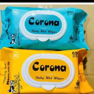 Khăn Giấy Ướt Corona (650gr/120 tờ) - Không Mùi Gói To, Khăn Giấy Ướt Cao Cấp