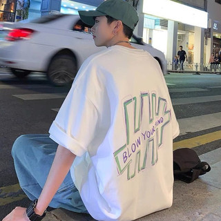 Áo thun ngắn tay mùa hè nam phong cách Harajuku