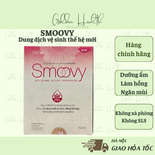 ⭐Dung dịch vệ sinh phụ nữ CHÍNH HÃNG Smoovy 150ml | Shopee Việt Nam