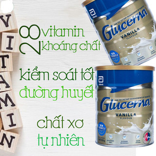 Sữa Glucerna Úc hộp 850g cho người tiểu đường