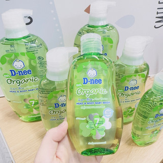 Sữa tắm gội toàn thân cho bé Baby Dnee Organic 380ml, 800ml