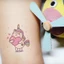 3 Tấm Hình Xăm Tattoo sticker Pony - Tấm Dán Sticker Chống Thấm An Toàn Cho Bé Vui Chơi